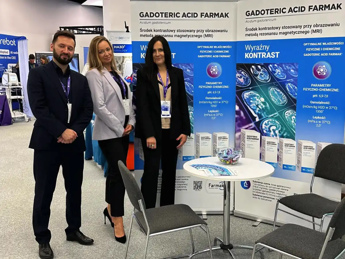Farmak International wziął udział jako partner w 44. Kongresie Polskiego Lekarskiego Towarzystwa Radiologicznego w Poznaniu